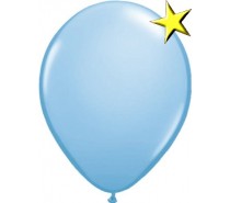 Metallic Ballonnen Licht Blauw 10/50/100 stuks